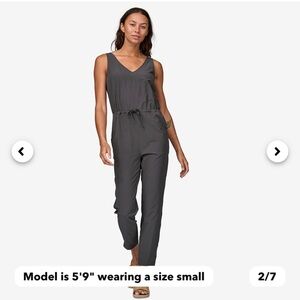 Patagonia Women's Fleetwith Jumpsuit in Ink Black